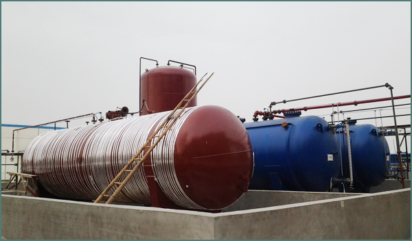 罐體、槽池保溫應(yīng)采用電伴熱帶做為發(fā)熱源(圖1)